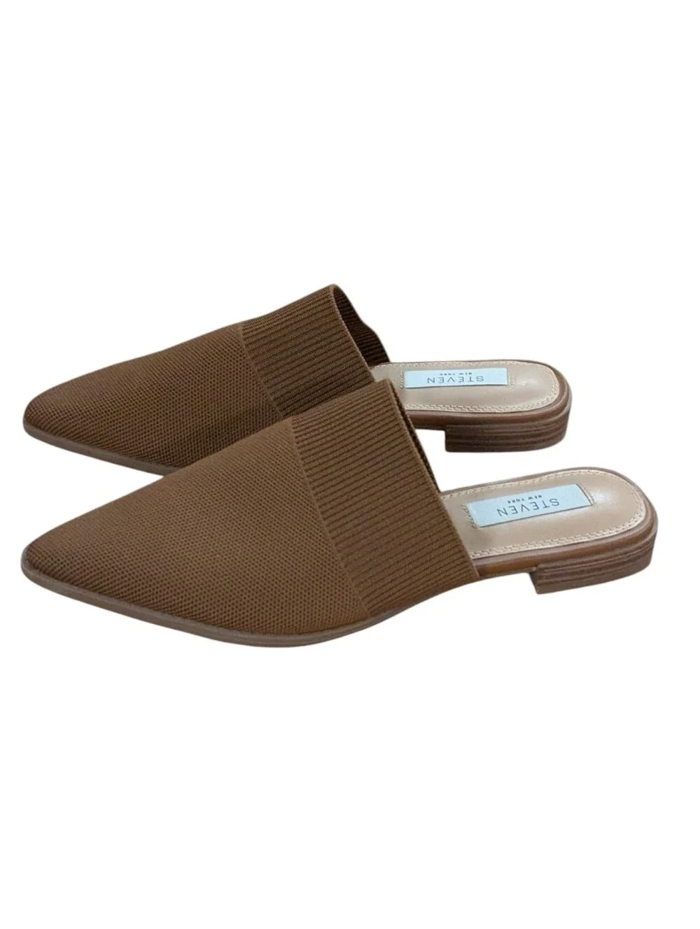 Steven New York Valdez Knit Mule Brown Size 7.5 - Picture 10 of 10